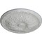 Ekena Millwork Granada Ceiling Medallion (Fits Canopies up to 4 1/4"), Hand-Painted Frost, 15 3/4"OD x 5/8"P CM16GAFRF - alternate 2